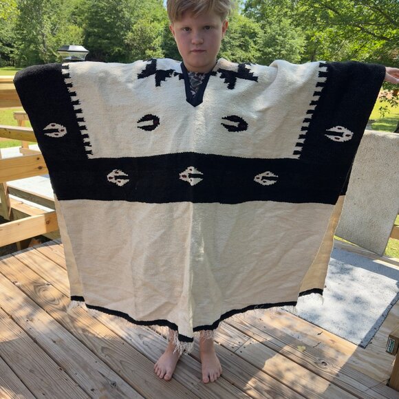 Serape poncho Indiana collection - Picture 1 of 3